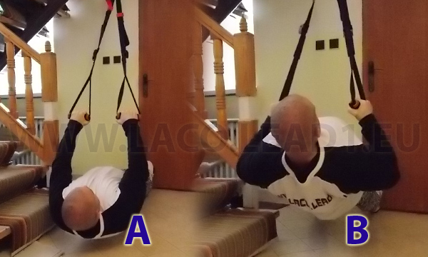 Cvik - Trx - ťažšie príťahy na chrbát