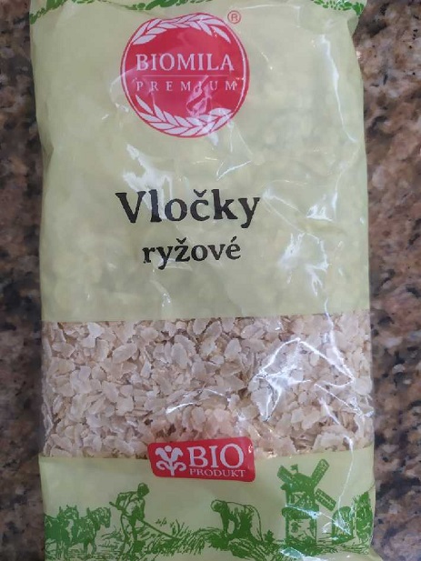 Ryžové vločky - Biomila premium